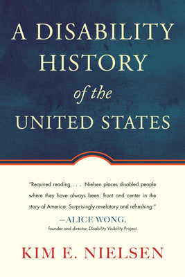 Book cover for A Disability History of the United States