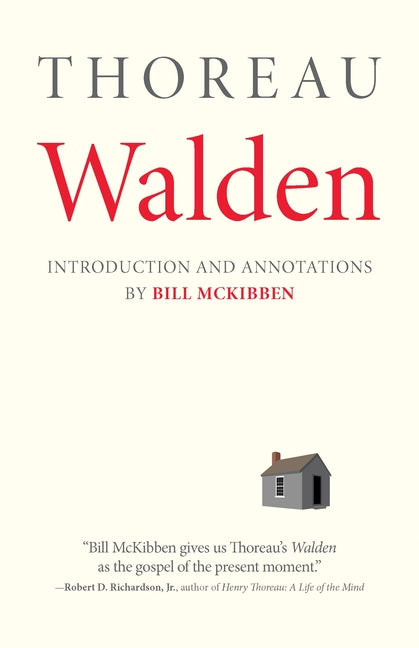 Book cover for Walden: With an Introduction and Annotations by Bill McKibben