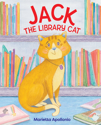 Book cover for Jack the Library Cat