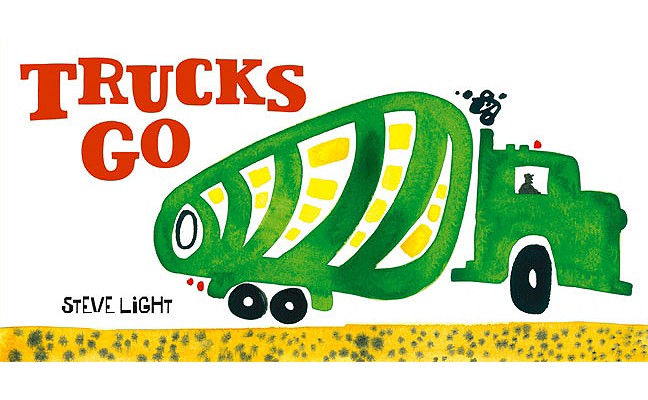 Book cover for Trucks Go: (Board Books about Trucks, Go Trucks Books for Kids)