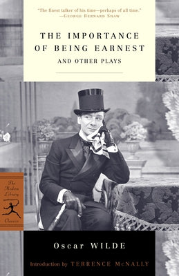 Book cover for The Importance of Being Earnest: And Other Plays