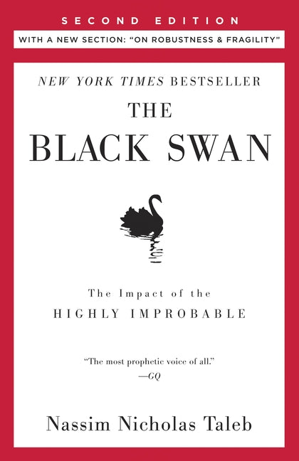 Book cover for Black Swan: Second Edition: The Impact of the Highly Improbable: With a New Section: On Robustness and Fragility