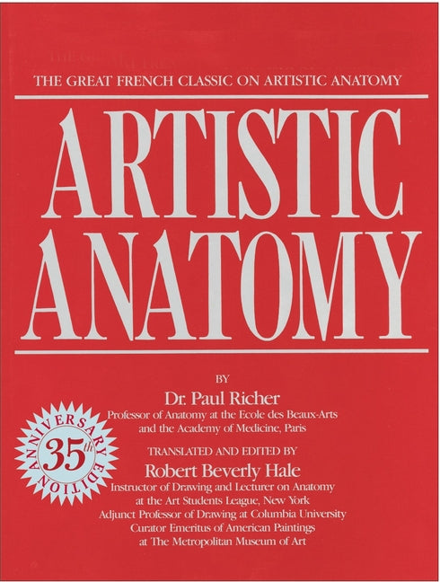 Book cover for Artistic Anatomy: The Great French Classic on Artistic Anatomy