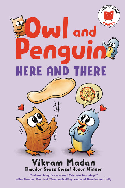 Book cover for Owl and Penguin: Here and There