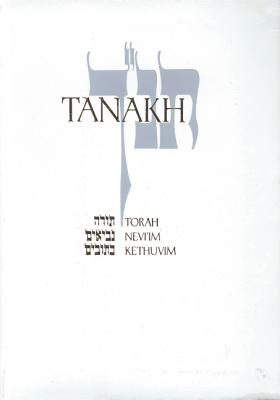 Book cover for Tanakh-TK: A New Traslation of the Holy Scriptures According to the Traditional Hebrew Text