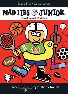 Book cover for Sports Star Mad Libs Junior