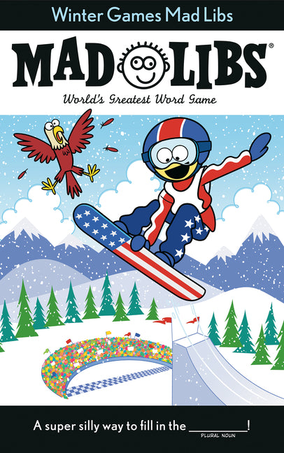 Book cover for Winter Games Mad Libs: World's Greatest Word Game about the Olympics