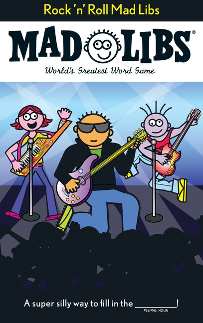 Book cover for Rock 'n' Roll Mad Libs: World's Greatest Word Game