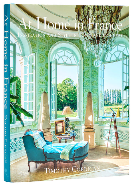 Book cover for At Home in France: Inspiration and Style in Town and Country