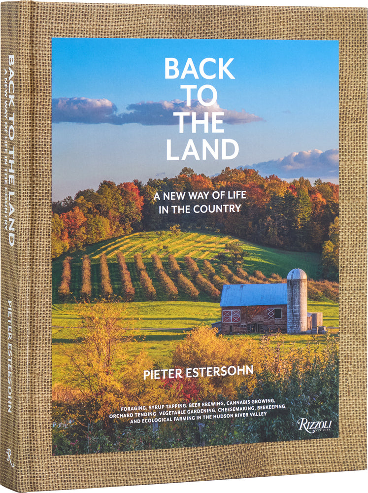 Book cover for Back to the Land: A New Way of Life in the Country: Foraging, Cheesemaking, Beekeeping, Syrup Tapping, Beer Brewing, Orchard Tending, Vegetable Garden
