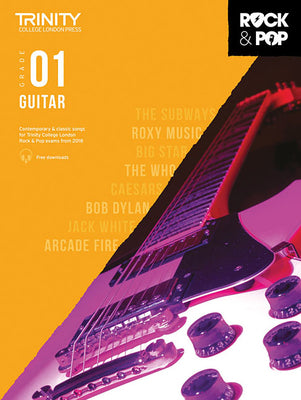 Book cover for Trinity Rock & Pop 2018 Guitar: Grade 1