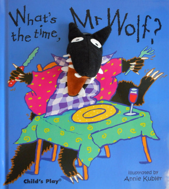 Book cover for What's the Time, MR Wolf? [With Finger Puppet]