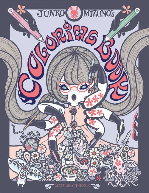 Book cover for Junko Mizuno's Coloring Book
