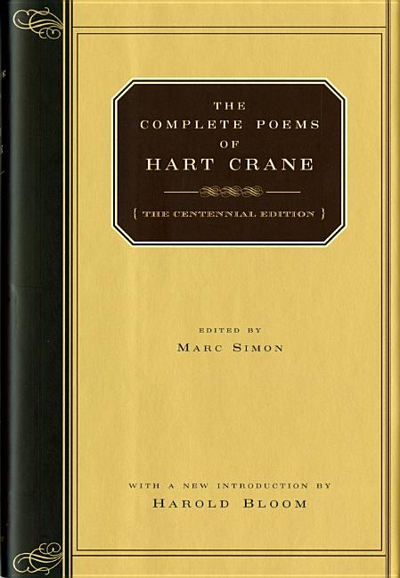 Book cover for Complete Poems of Hart Crane
