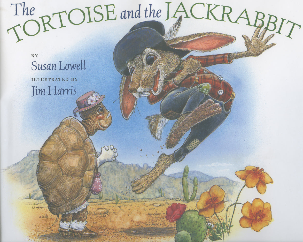 Book cover for The Tortoise & the Jackrabbit
