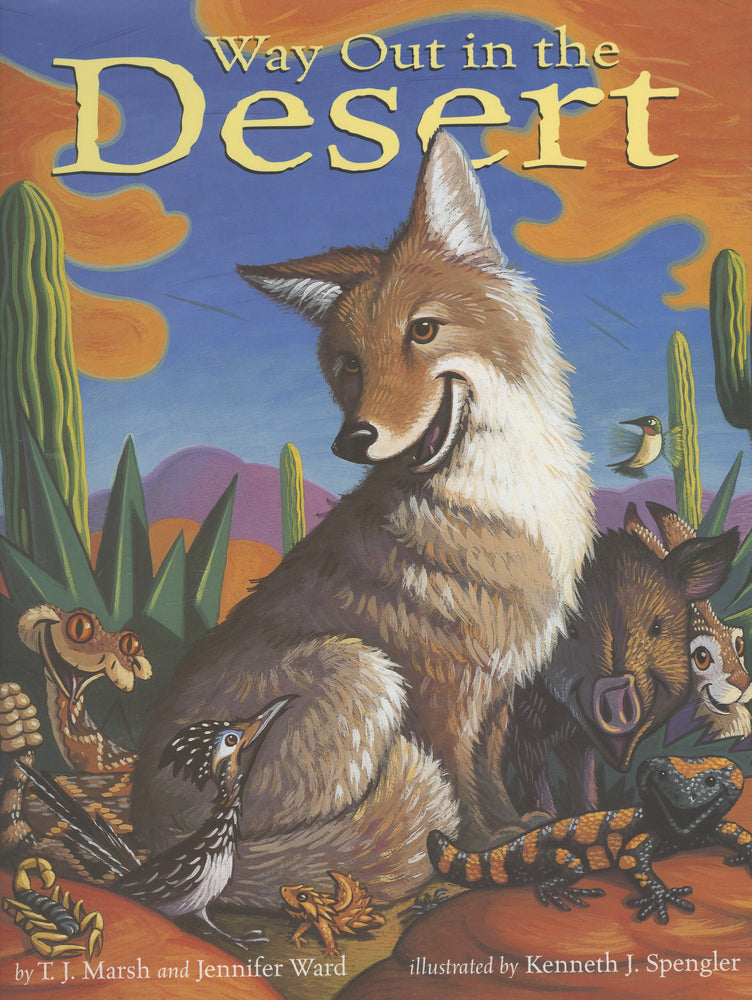 Book cover for Way Out in the Desert