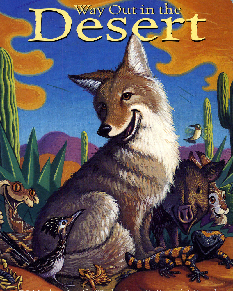 Book cover for Way Out in the Desert