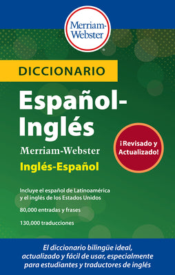 Book cover for Diccionario Español-Inglés Merriam-Webster