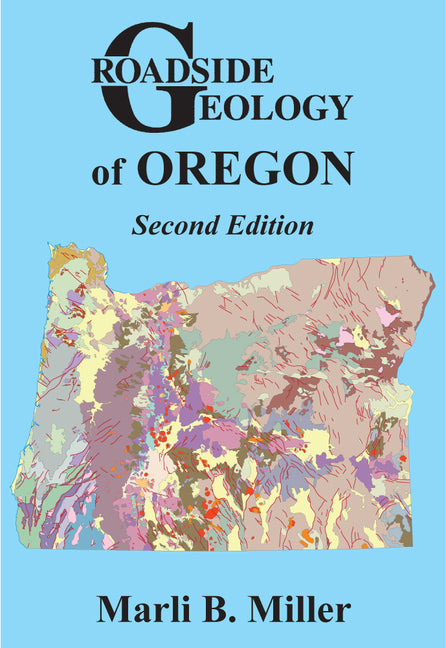 Book cover for Roadside Geology of Oregon