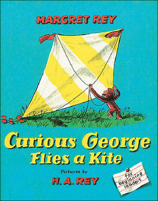 Book cover for Curious George Flies a Kite