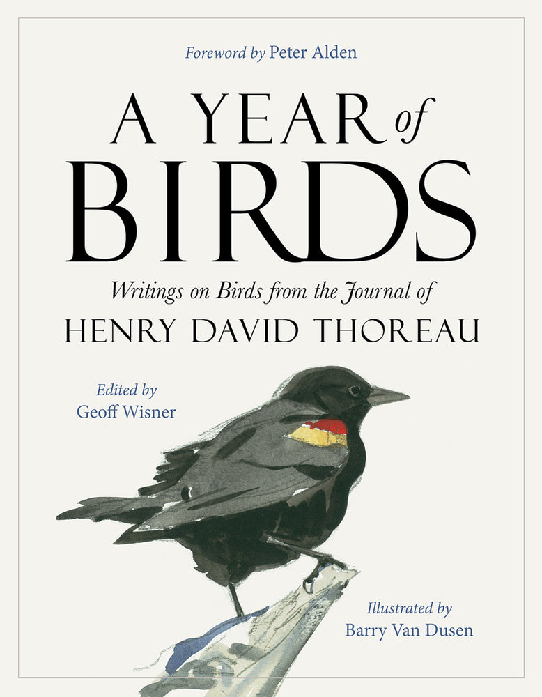 Book cover for A Year of Birds: Writings on Birds from the Journal of Henry David Thoreau
