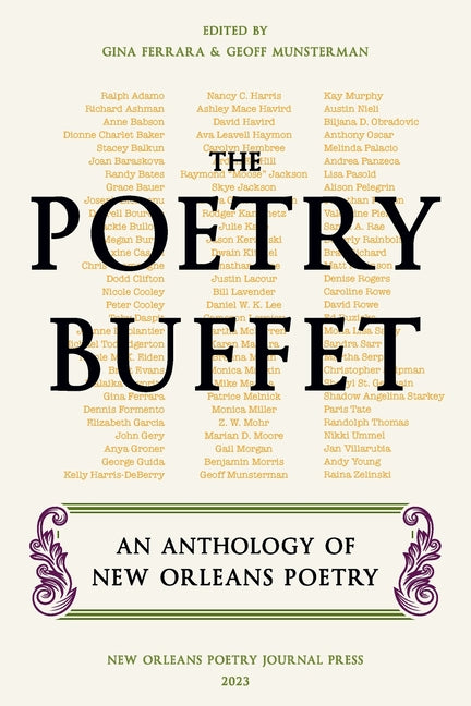 Book cover for The Poetry Buffet: An Anthology of New Orleans Poetry
