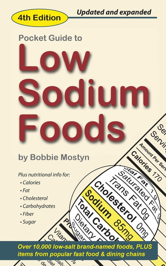 Book cover for Pocket Guide to Low Sodium Foods