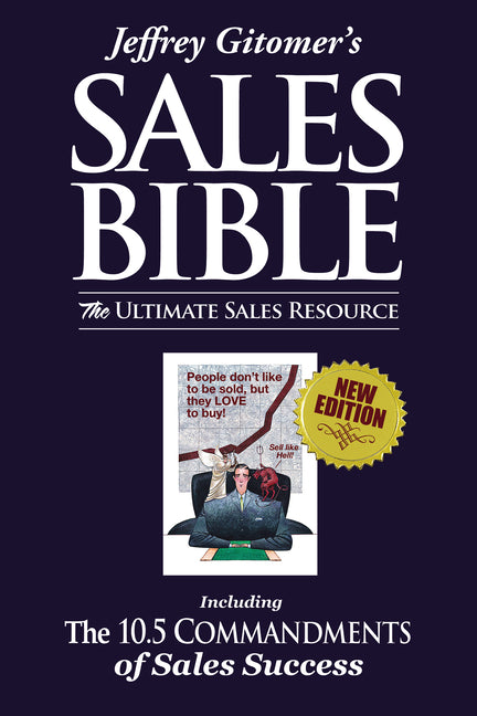 Book cover for Jeffrey Gitomer's the Sales Bible: The Ultimate Sales Resource