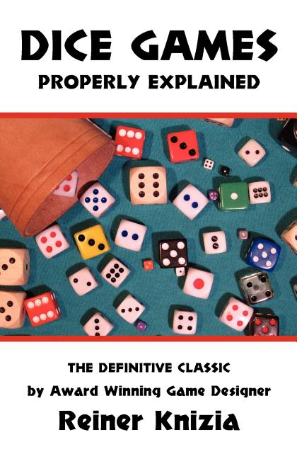 Book cover for Dice Games Properly Explained