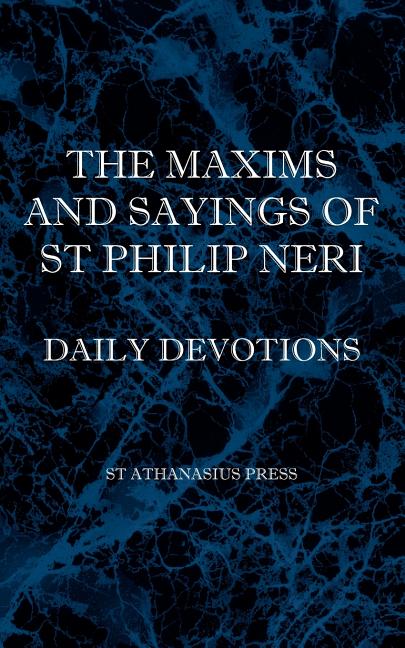 Book cover for Maxims and Sayings of St Philip Neri