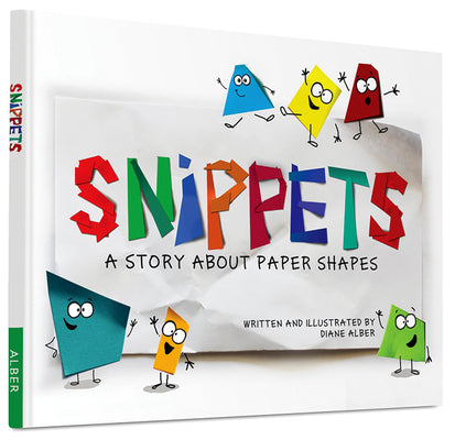 Book cover for Snippets: A Story about Paper Shapes