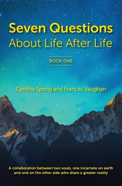 Book cover for 7 Questions About Life After Life: A Collaboration between Two Souls, One Incarnate on Earth, and One on the Other Side Who Share a Greater Reality