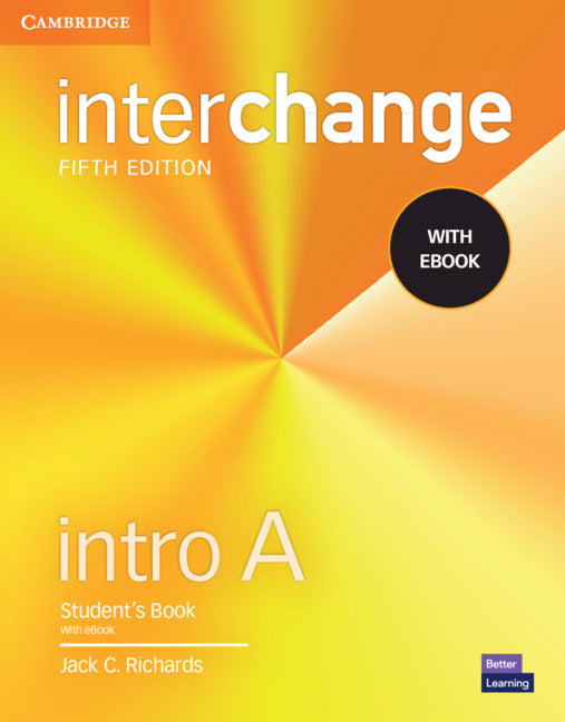Book cover for Interchange Intro a Student's Book with eBook [With eBook] (Revised)
