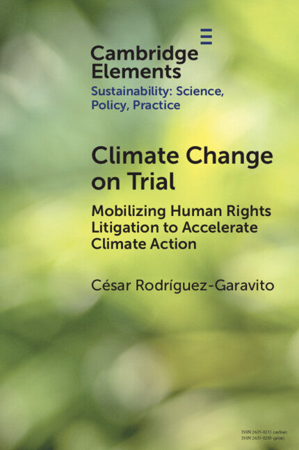 Book cover for Climate Change on Trial