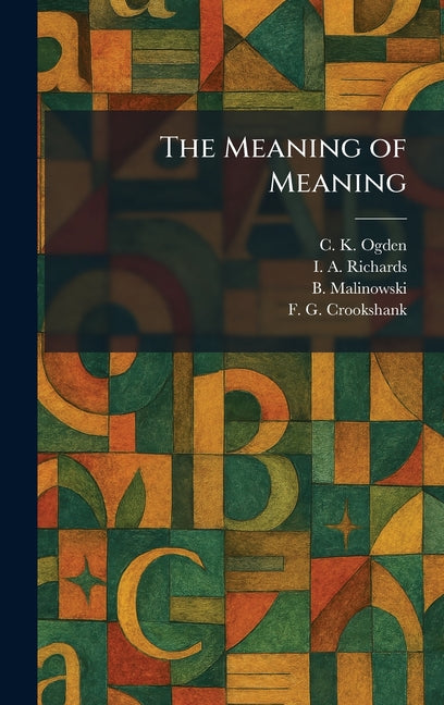 Book cover for Meaning of Meaning