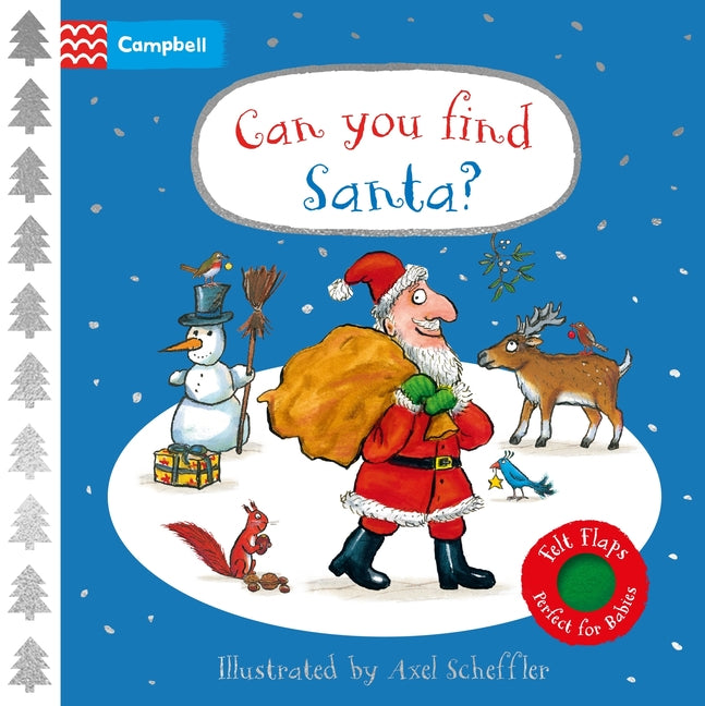 Book cover for Can You Find Santa?: A Felt Flaps Book