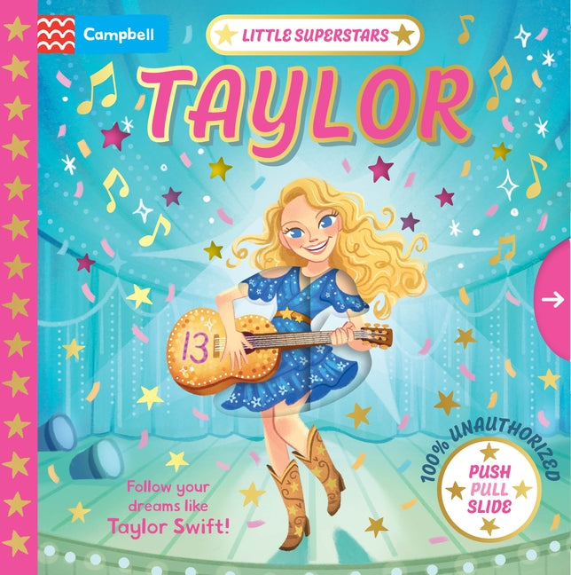 Book cover for Little Superstars: Taylor: The Inspiring Story of Taylor Swift