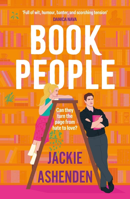 Book cover for Book People: A Sweet and Spicy, Enemies-To-Lovers Bookshop Rom-Com!
