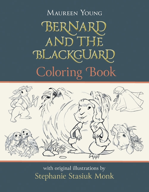 Book cover for Bernard and the Blackguard Coloring Book