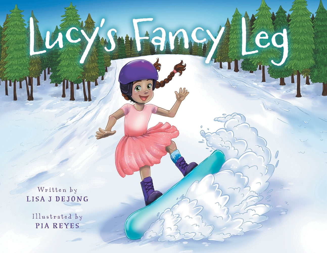 Book cover for Lucy's Fancy Leg