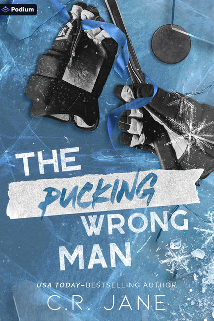 Book cover for Pucking Wrong Man: A Hockey Romance