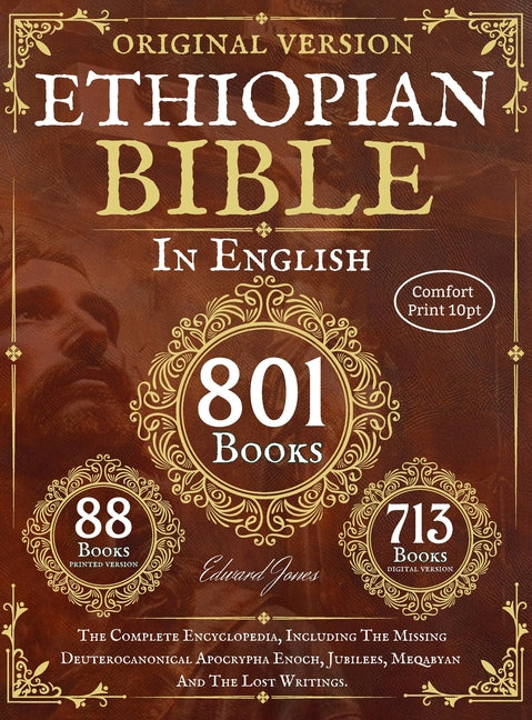 Book cover for Complete Ethiopian Bible in English - Original Version - 88 Books (Comfort Print)