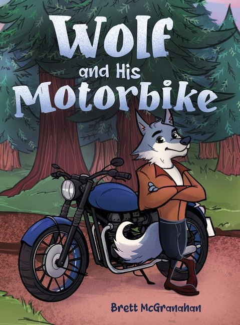 Book cover for Wolf and His Motorbike