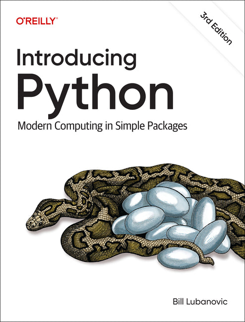 Book cover for Introducing Python: Modern Computing in Simple Packages