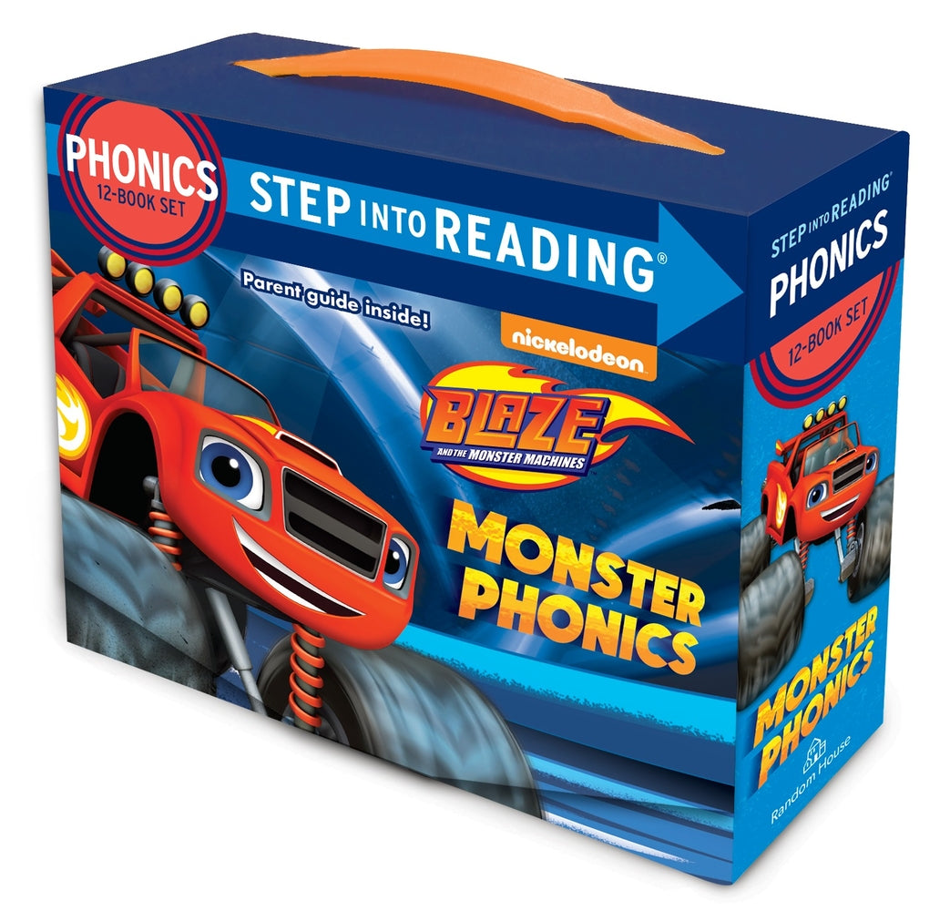 Book cover for Monster Phonics (Blaze and the Monster Machines): 12 Step Into Reading Books