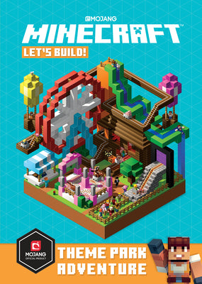 Book cover for Minecraft: Let's Build! Theme Park Adventure