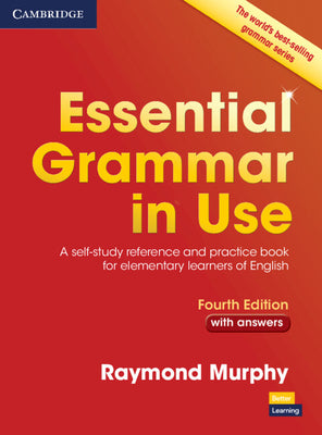 Book cover for Essential Grammar in Use with Answers: A Self-Study Reference and Practice Book for Elementary Learners of English