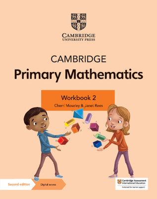 Book cover for Cambridge Primary Mathematics Workbook 2 with Digital Access (1 Year)