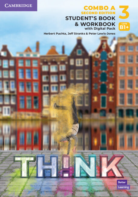 Book cover for Think Level 3 Student's Book and Workbook with Digital Pack Combo a British English