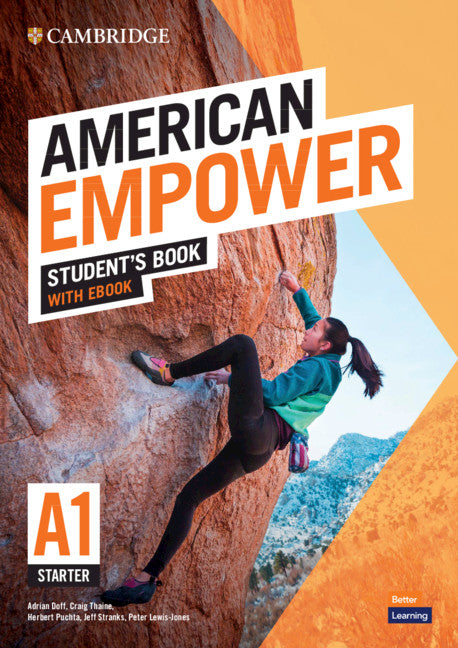 Book cover for American Empower Starter/A1 Student's Book with eBook [With eBook]